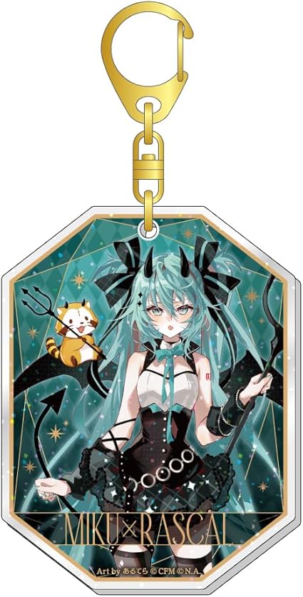 初音ミク×ラスカル 2023 ラメ入りアクリルキーホルダー/KAITO 未開封 Amazon.co.jp: 初音ミク×ラスカル 2023 ラメ入りアクリル